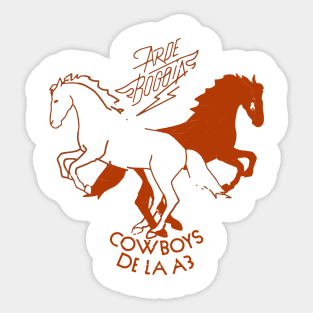 Arde Bogotá - Cowboys de la A3 Sticker